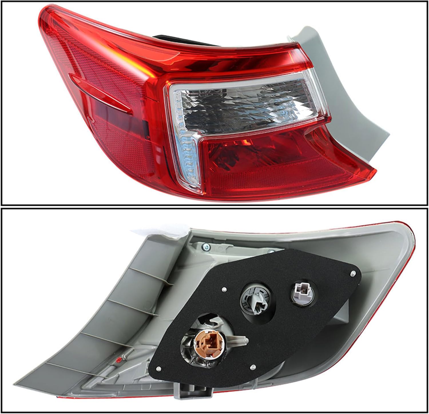 Tail Light Assembly Brake Lamp Left Driver Side Replacement for Camry 2012 2013 2014