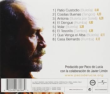 フラメンコギター楽譜 Paco de Lucia Cositas Buenas Cositas Buenas Sheet Music by Paco de Lucía | Flamenco Spain