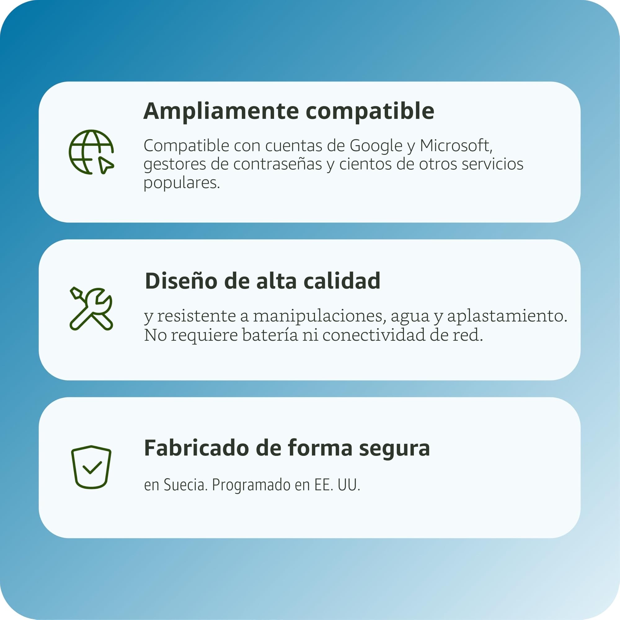 Yubico - Security Key NFC - Color Negro - Llave de Seguridad para el Sistema de autenticación de Dos factores (2FA), conexión Mediante USB-A o NFC, certificación FIDO U2F/FIDO2