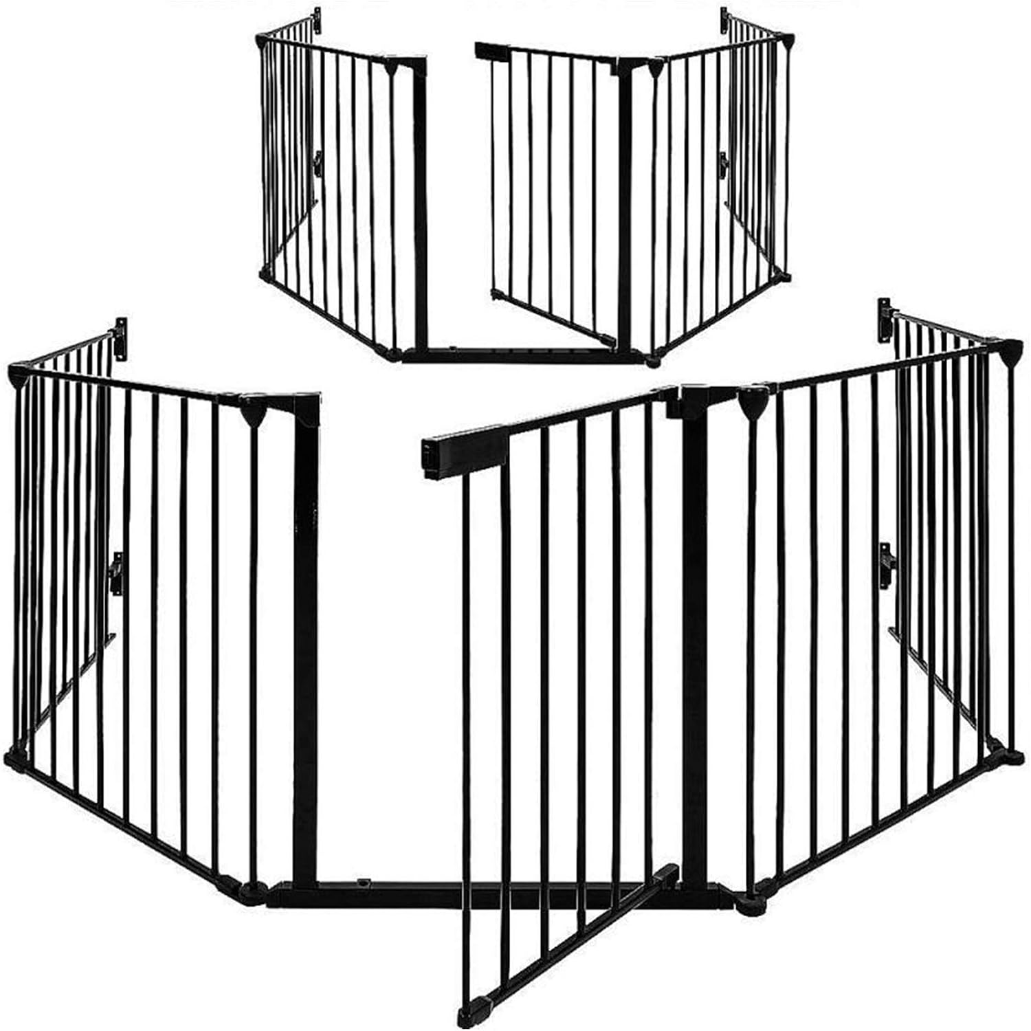 Fence Pet Fences Metal Fireplace Fence Dog Fire Gate Gate Dog Fence for Pets and