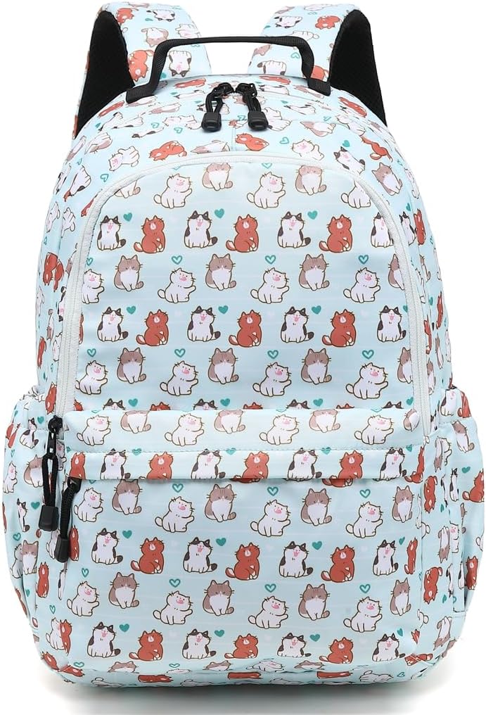Leaper Girls Kawaii Laptop Backpack for School Boys Backpack Kids Travel Backpack Women Bookbag Cute School Bag College Bag