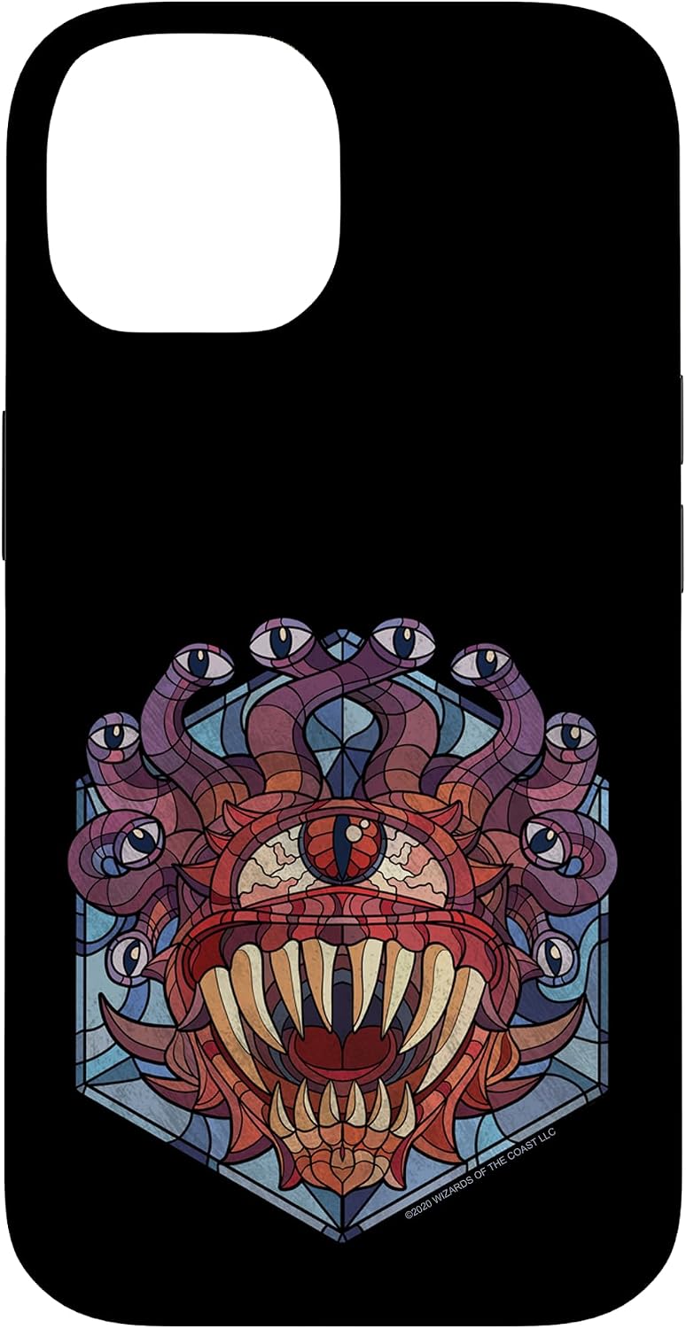 Dungeons & Dragons Beholder Stained Glass Case for iPhone XR