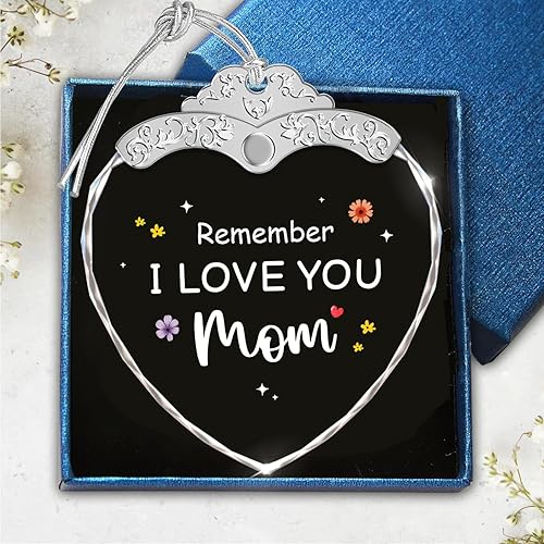 Miniatura 23 de Adornos de Navidad Giftelix - Adorno de Vidrio Manchado de Flor de Pascua - Decoración de Navidad - Adornos para Árbol de Navidad - Regalos de