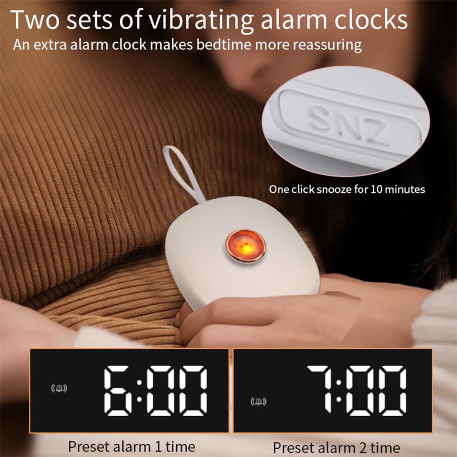 Amazon.com: Extra Loud Vibrating Alarm Clock, Extra Loud Vibrating Alarm Clock with Bed Shaker, Cute Battery Operated Loud Alarm Clock for Heavy Sleepers, Hard of Hearing Deaf, Teens : Home & Kitchen Amazon.com: Extra Loud Vibrating Alarm Clock, Extra Loud Vibrating Alarm Clock with Bed Shaker, Cute Battery Operated Loud Alarm Clock for Heavy Sleepers, Hard of Hearing Deaf, Teens : Home & Kitchen