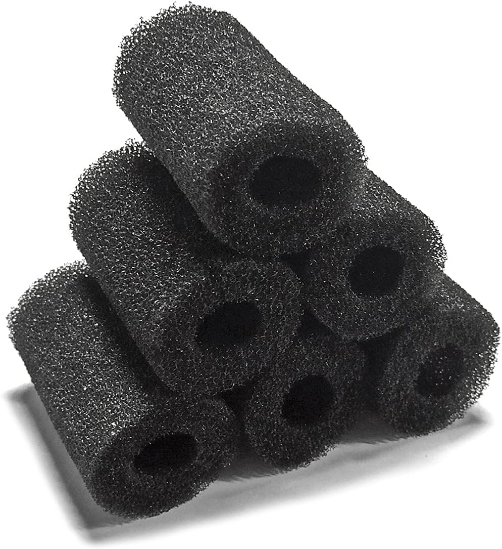 yuntop6pcs Pre-Filter Sponge, Pre Filter Foam Sponge Roll for Aquarium Fish Tank (6 x 3.5cm /2.4x1.4 inch)