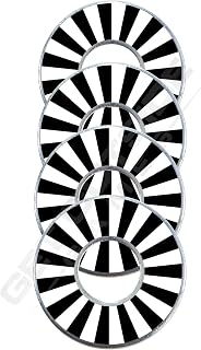 4 Optical Illusion VVashers - Washer Toss Board Game Washers (4 VVashers)