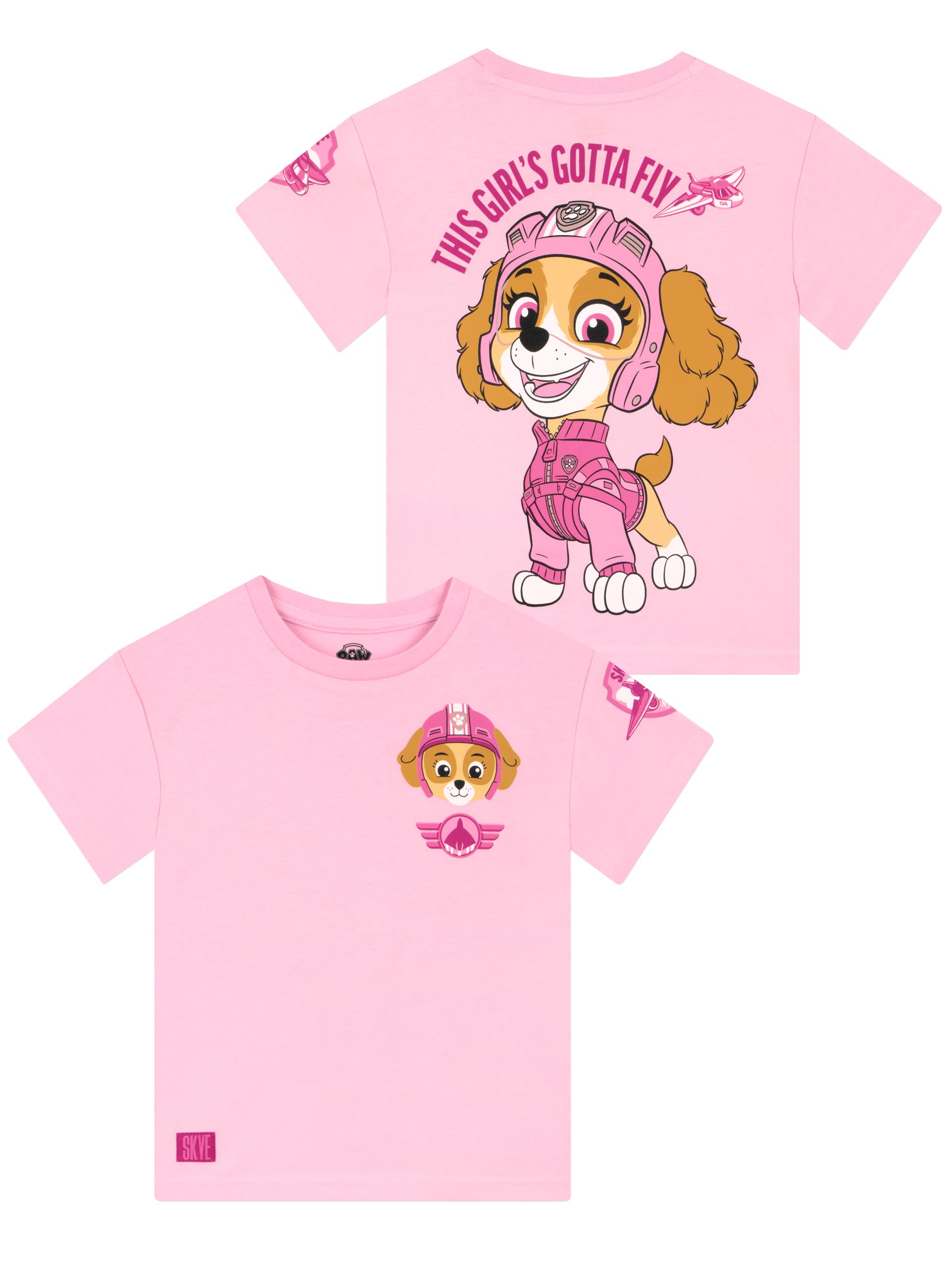 Varsany Maglietta da colorare per bambini - fai da te creativo unico abbigliamento attività per bambini con penne permanenti in tessuto, maglietta da colorare lavabile per bambini, bianco, 5-6 Anni