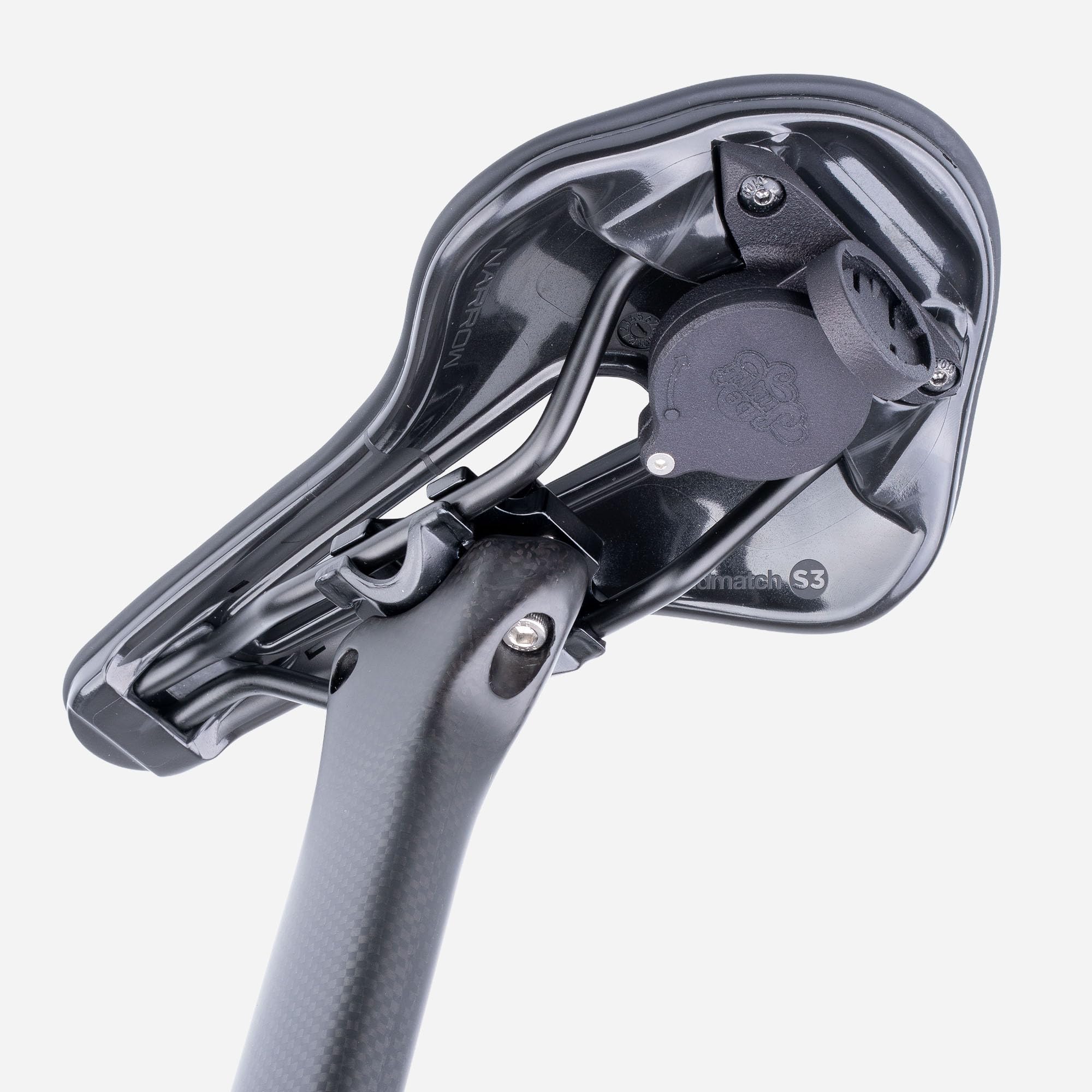 Supporto sella - compatibile con sella San Marco - compatibile con Garmin Varia 515, RearVue 820 & AirTag