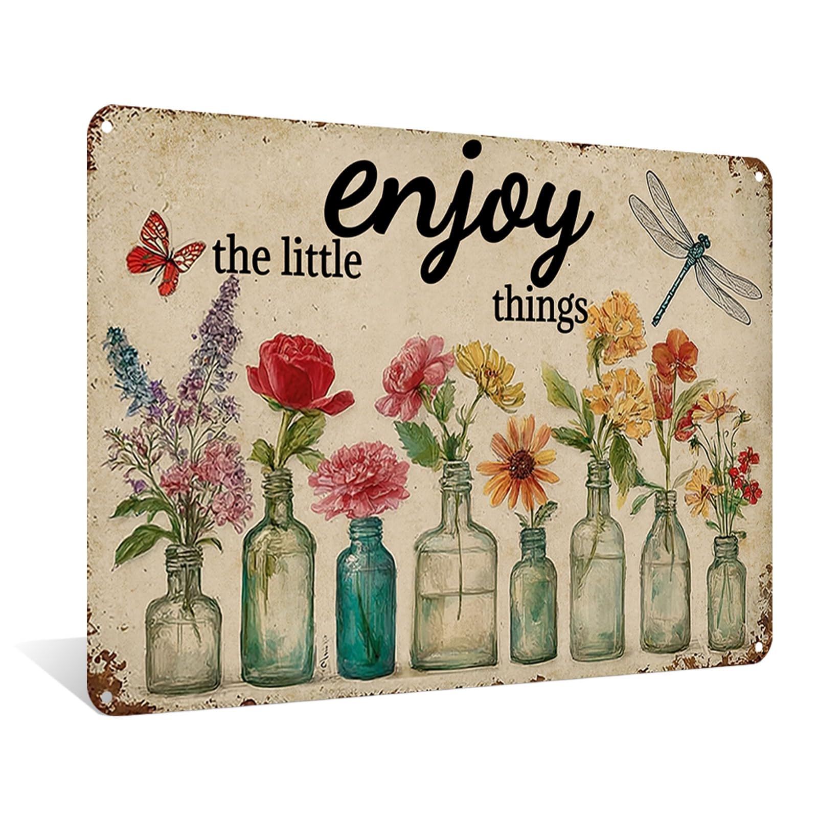 Enjoy The Little Things déco murale pour sublimer le salon ou un café