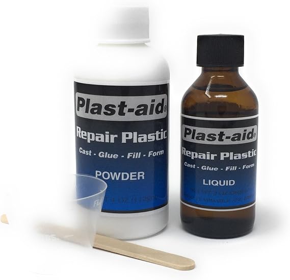 Plast-aid Multipurpose Repair Plastic - 6 oz Kit