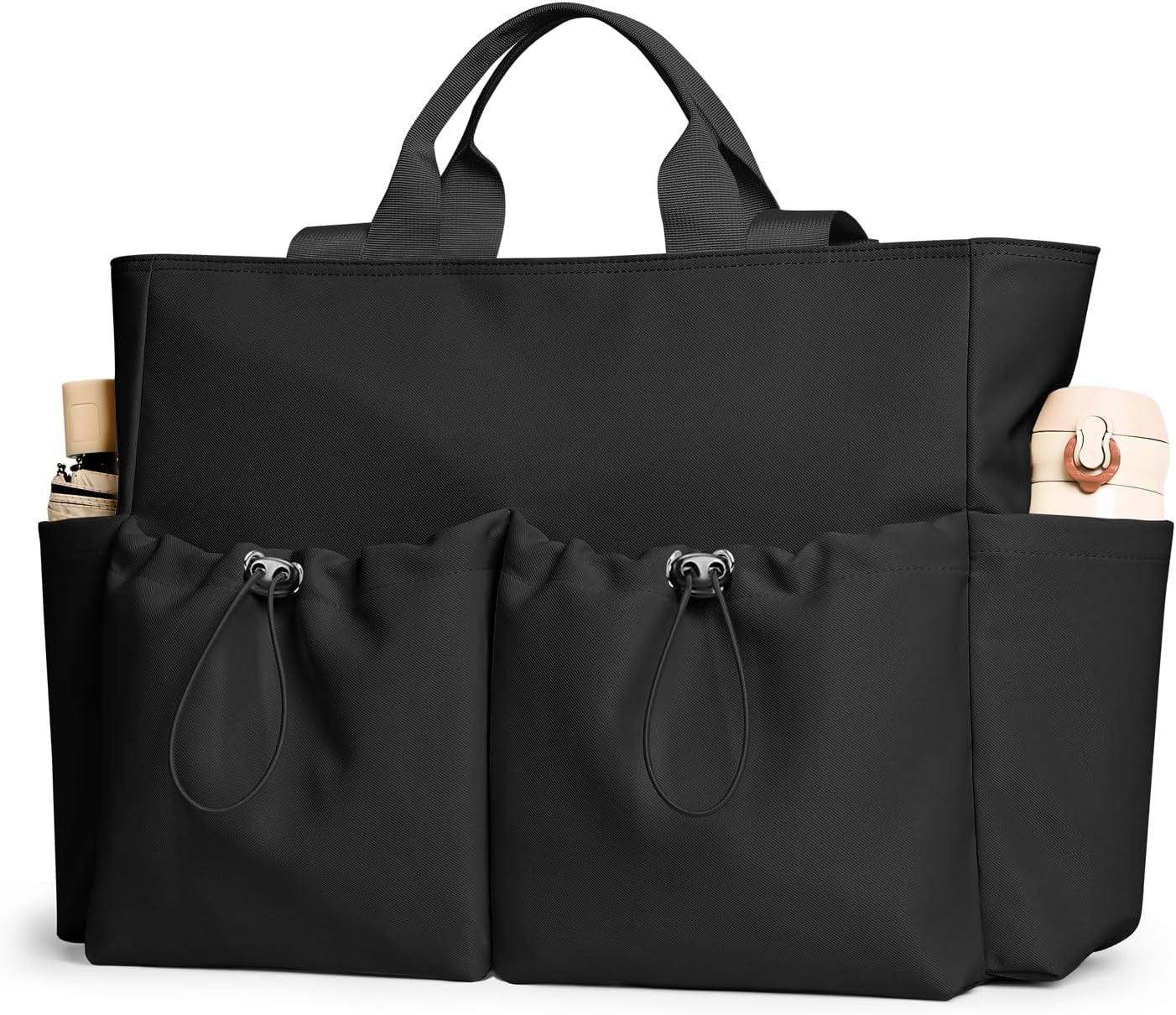 KALIDI Yoga Mat Bag Gym Bag for Women Tote with Pockets, Workout Bag Handbag with Zipper for Travel Sport Pilates Work Commute