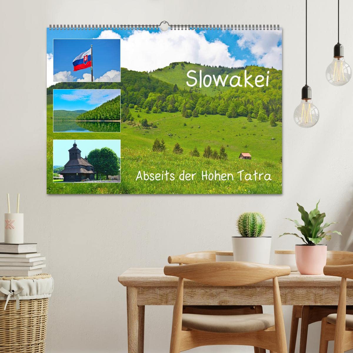 Slowakei - Abseits der Hohen Tatra (Wandkalender 2026 DIN A2 quer), CALVENDO Monatskalender: Eindrücke aus dem Burgenland Europas (CALVENDO Natur)