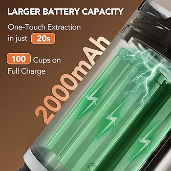 BESCOST Cafetera Portátil Capsulas 3 en 1, Cafetera Portátil Espresso Compatible con NS y DG Cápsulas y Café Molido para RV, Acampada, Senderismo, Oficina y Hogar5