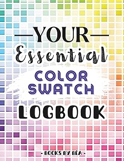 Your Essential Color Swatch Logbook | 5200 Charts to Test, Organize and ...