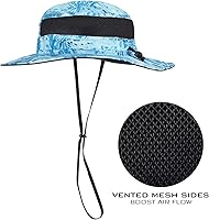 Vista 4 de KastKing Sol Armis UPF 50 Boonie - Sombrero de protección solar, pesca, playa y senderismo, remo, remo, kayak