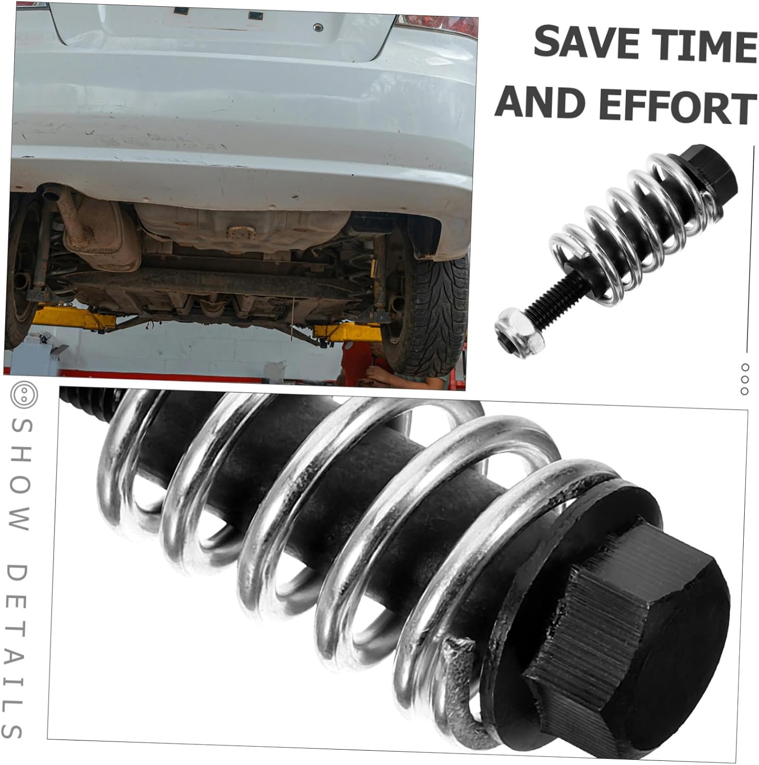 ABOOFAN 1set Repair Kit High-Strength Bolt Spring Manifold Bolts Nut Kit for Car Parts