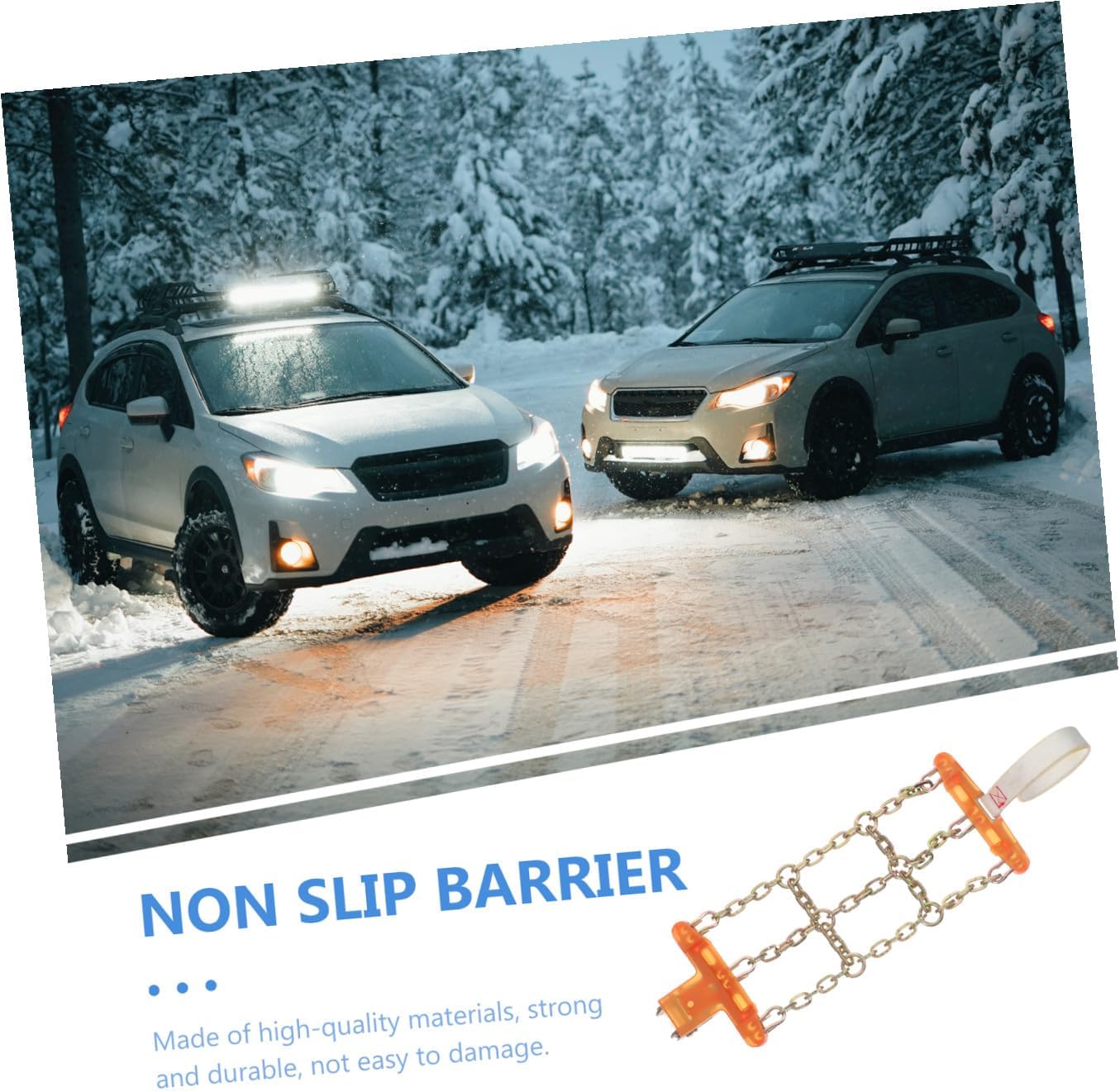 Large Anti-skid Tire Chain Steel Snow Chain Winter Traction for Suv and Passenger Cars