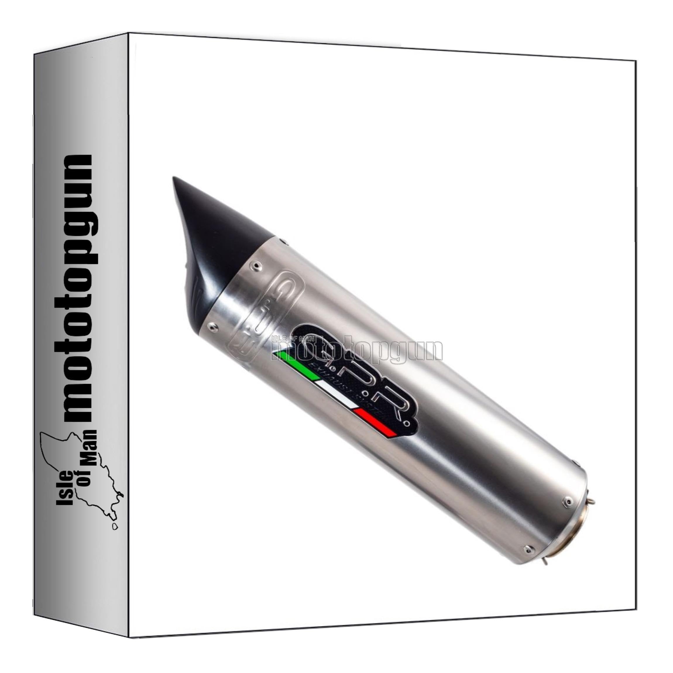 Pot echappement GPR approuve Titanium Tiburon Triumph Daytona 675 - 4