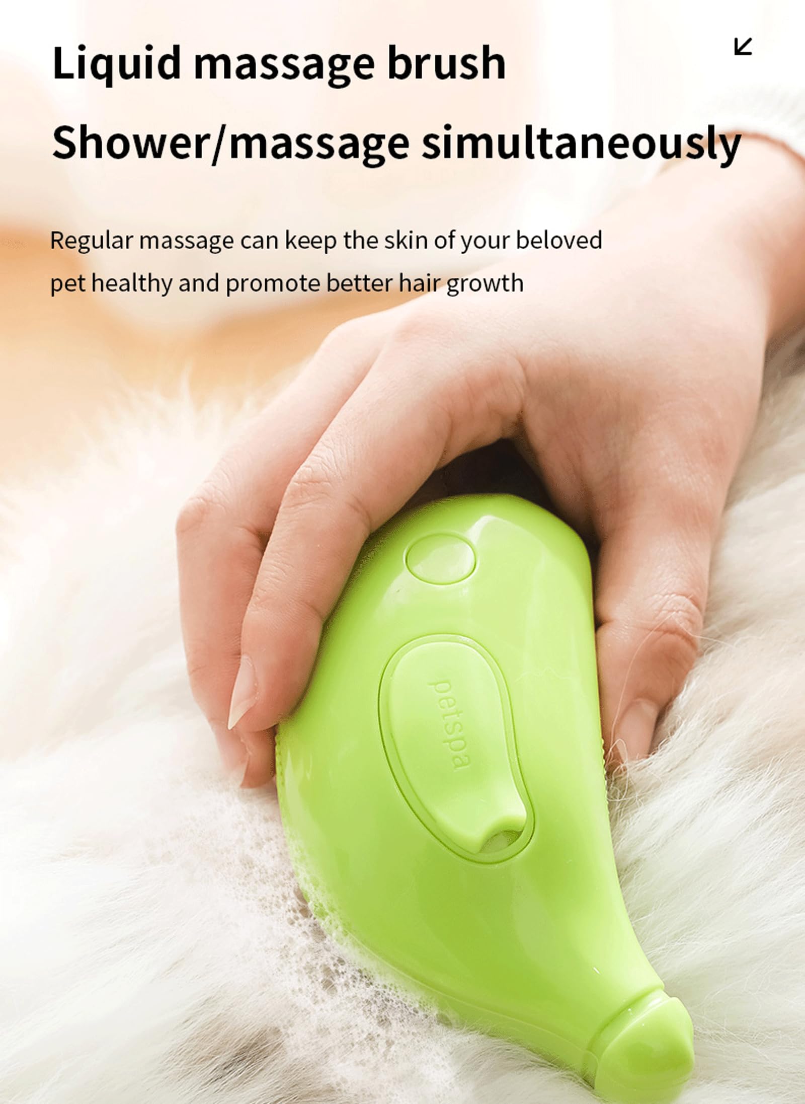 Brosse Chien Chat à Vapeur, 3 En 1 Peigne De Massage En Spray Pour Chats, Brosse à Chat Rechargeable,Cat Steamer Brush for Massage, Cat Hair Brush for Tangled and Loosse Hair