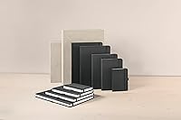 Vista 8 de Sigel CO116 Notebook CONCEPTUM®, negro, Tapa dura, forrado, tamaño A4+, con numerosas características