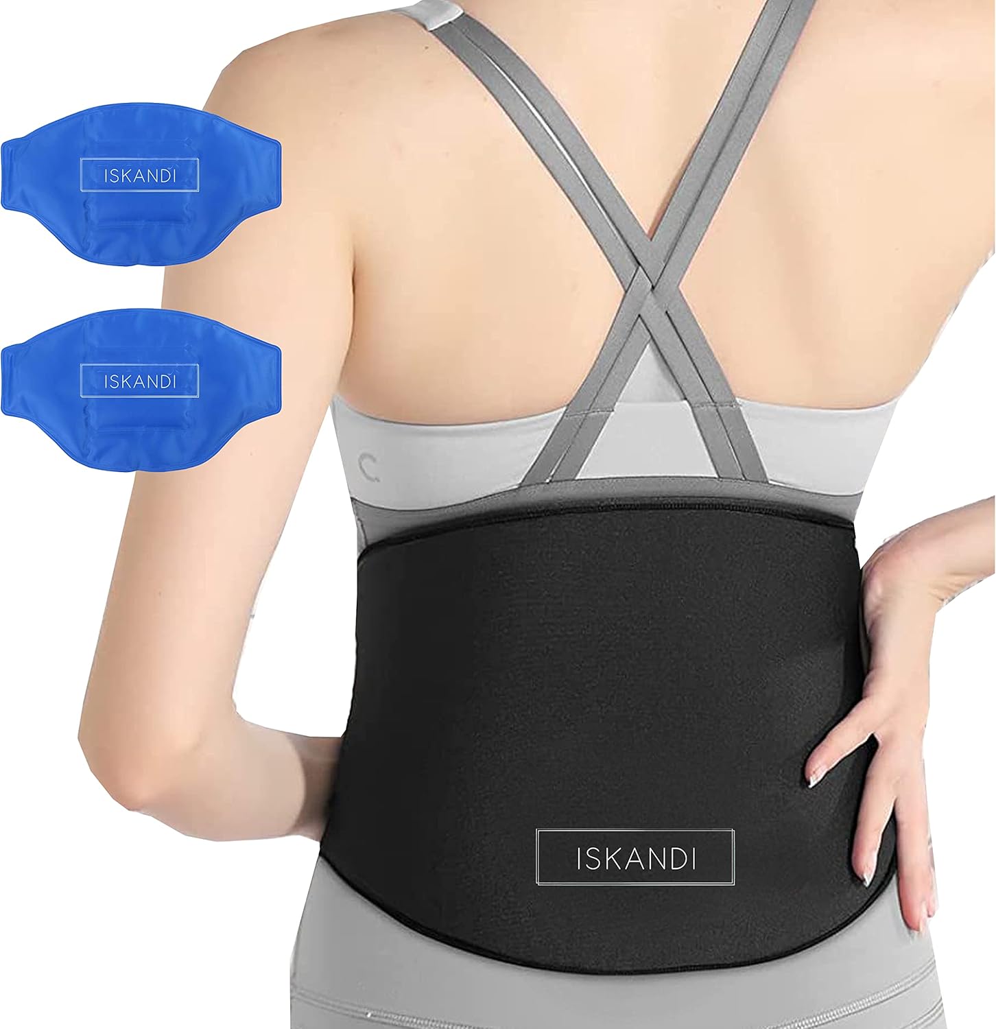 Back Pain Relief Back & Belly Hot Cold Large Gel Packs Reusable