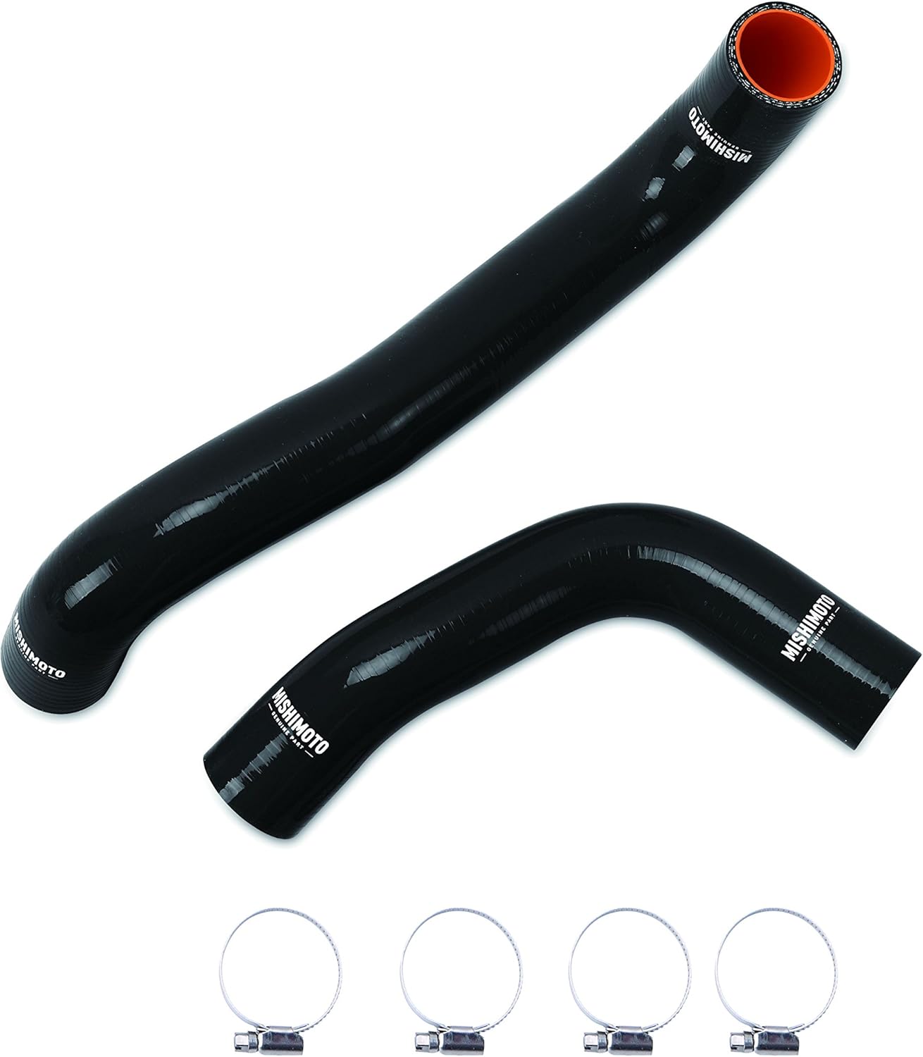 Mishimoto MMHOSE-STI-08BK Silicone Radiator Hose Kit Compatible With Subaru Impreza WRX/STI 2008-2014 Black