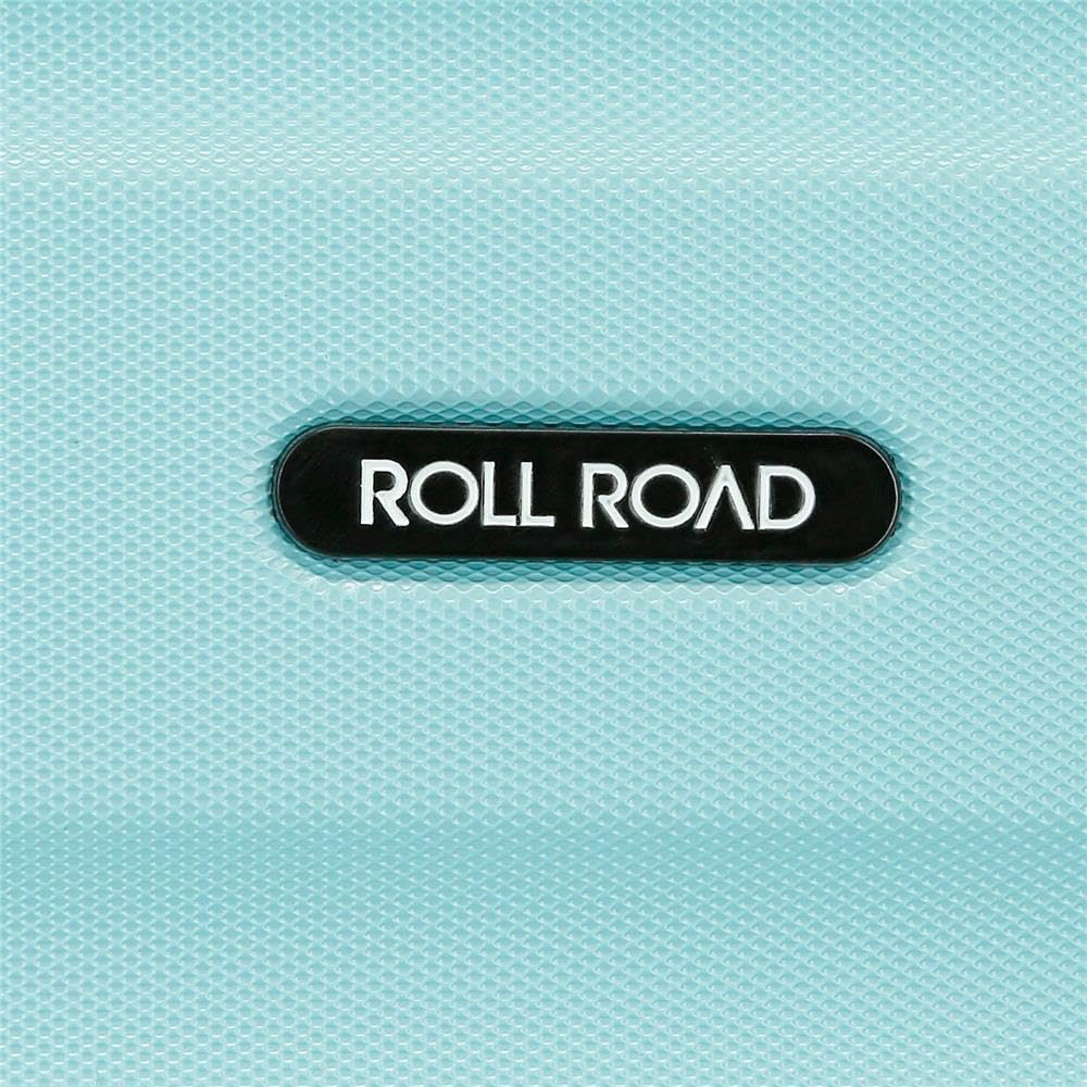 Roll Road Flex Maleta Rígida Fabricada en ABS, un Material, Cierre de combinación Lateral 4 Ruedas Dobles Equipaje Mano, Práctico Interior con un Compartimento — view 25