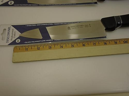 Miniatura 3 de Juego de cubiertos profesionales de marca comercial (2) cuchillos, cuchillo de chef de 8 pulgadas y cuchillo de corte de carne de carnicero de 10