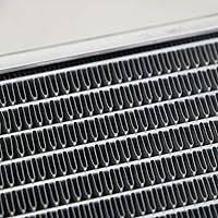 Vista 8 de Ventilador de aluminio de 3 filas para radiador compatible con T-Bucket con configuración Chevy 1917 1927