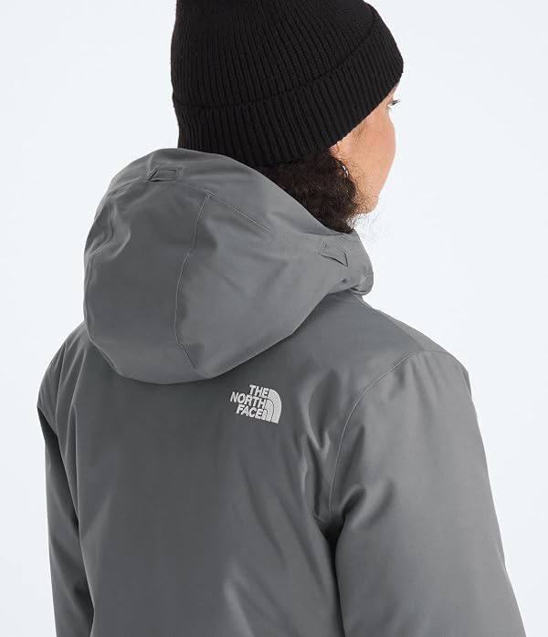 The North Face Women's Arctic Parka - Waterproof Shell, Recycled Down Insulation, & Adjustable Hood, Smoked Pearl, Large by The North Face - Image 6