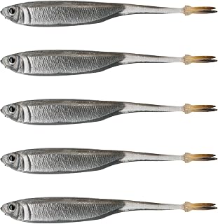 6th Sense Masterclass Strobe Minnow – Versatile Soft Plastic Minnow Bait with Realistic Paint – 3.2" and 4.0" – Jighead, Sonar, or Weightless Rigging