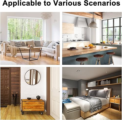 Miniatura 8 de Kinsuite Mesa auxiliar de consola industrial armario de almacenamiento con 2 puertas y 2 estantes de almacenamiento mesa de sofá decorativa con