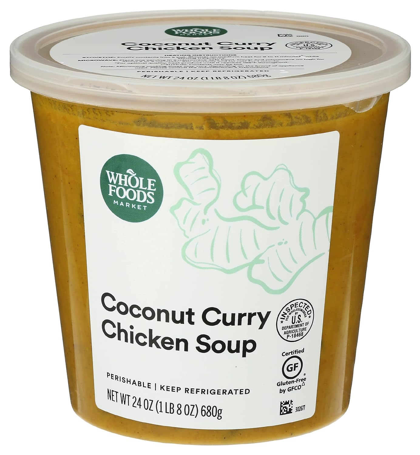 Whole Foods Market Coconut Curry Chicken, 24 OZ