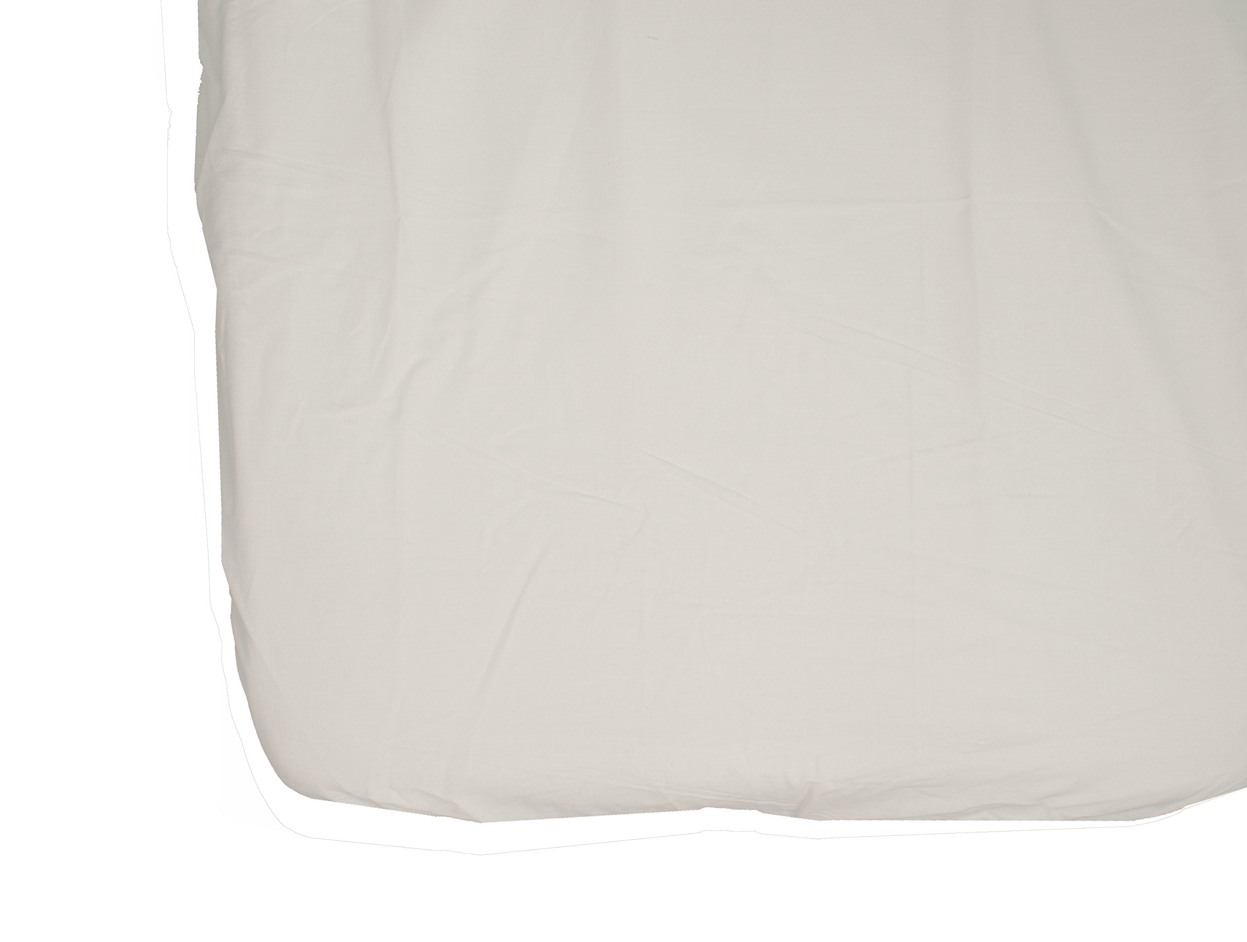 Ti TIN Confezione da 2 Lenzuola con Angoli per Culla 100% Cotone | Set di 2 Lenzuola con Elastico, 60x120 cm, 2 Lenzuola Bianche