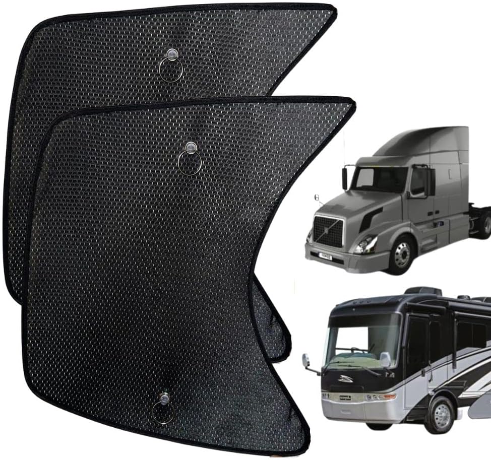 Sun Shade for Side Windows for semi Truck Freightliner