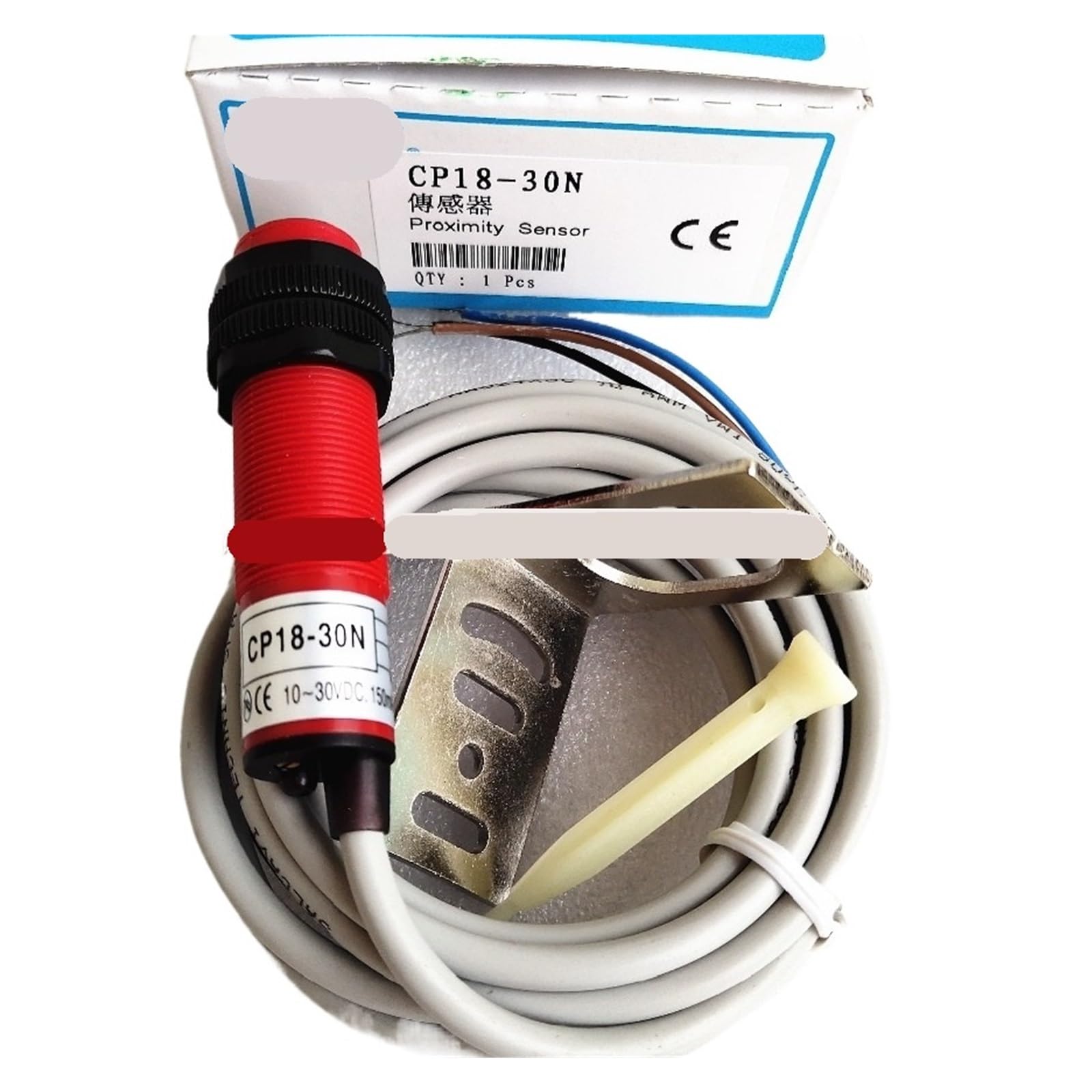 JHPWKRMU CP18-30P CP18-30N CP18-30NB CP18-30PB Capacitive Proximity Sensor(CP18-30NB NPN NC)