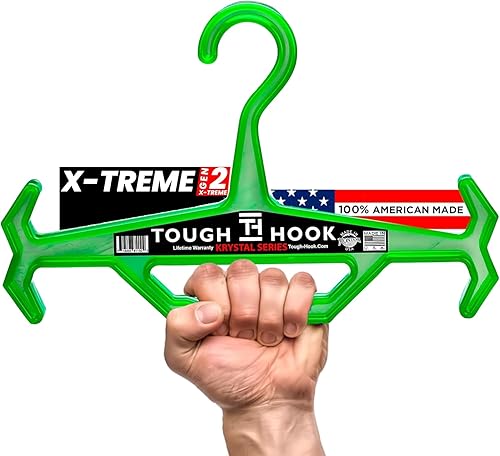 Miniatura 9 de Original Hanger GEN2  Perchas multiusos originales resistentes  Paquete de 4  Soporta 200 libras  Fabricado en Estados Unidos  para equipo pesado