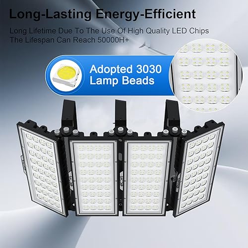 Miniatura 3 de Luces de estadio de 800W, 400W* 2Pack LED Arena Light