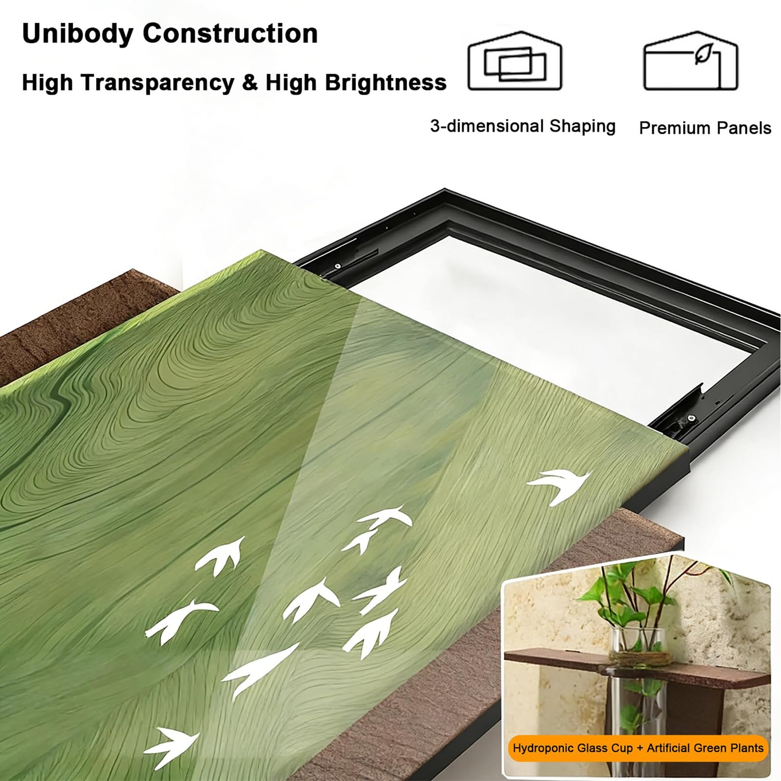 Copri Contatore Elettrico Interno Quadro Scatola Luce Copri Cassaforte A Muro Quadro Copri Cassaforte Copertura Quadro Elettrico Decorativa Left Opening A 70x50cm