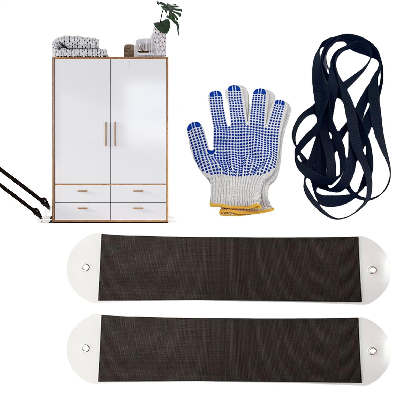 Planeadores para muebles con base deslizante suave que cuida las alfombras