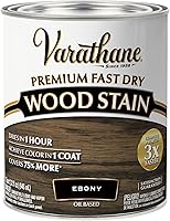 Vista 28 de Varathane - Tinte de madera prémium de secado rápido, 262014, cuarto de galón, caoba dorada