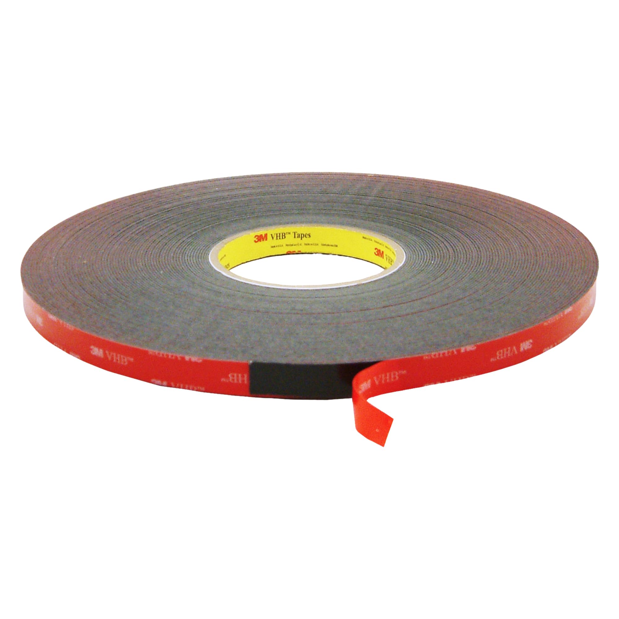 3M Cinta VHB [45 mil/montaje de alta resistencia] (5952): 1/2 in. x 36 yds. (Negro)
