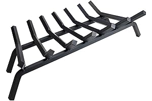 Fireplace Log Grate 30 in 7 Bar Grates