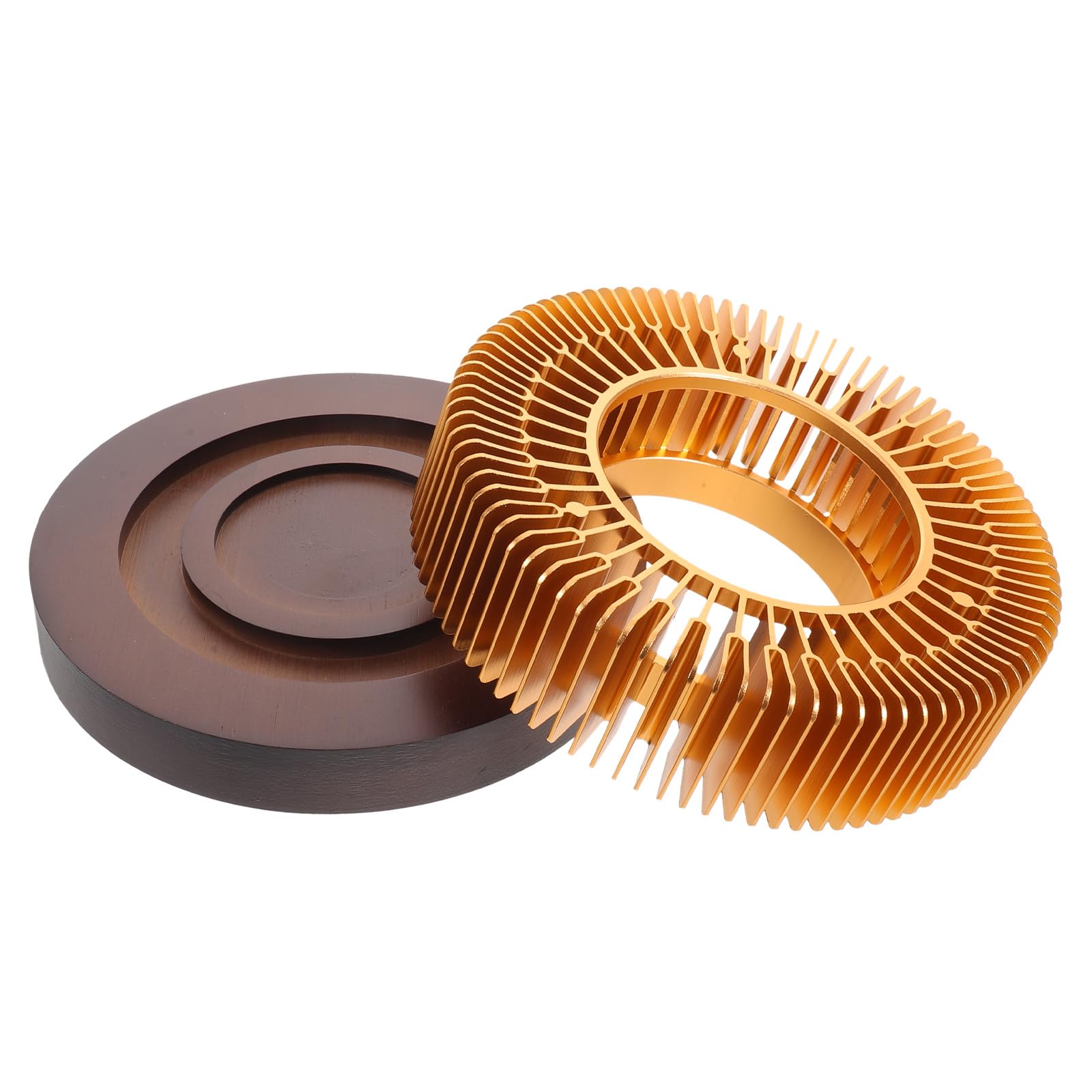 Chauffe-théière en bois SHINEOFI pour des salons conviviaux