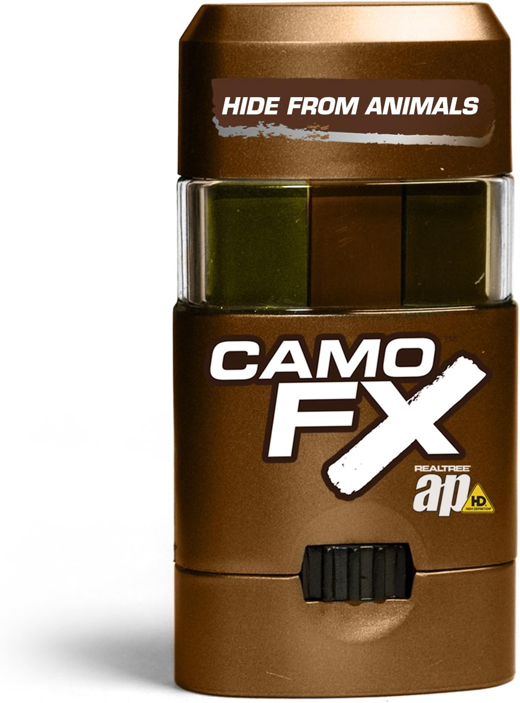 CamoFX AP Face Paint, Green/Light Brown/Dark Brown