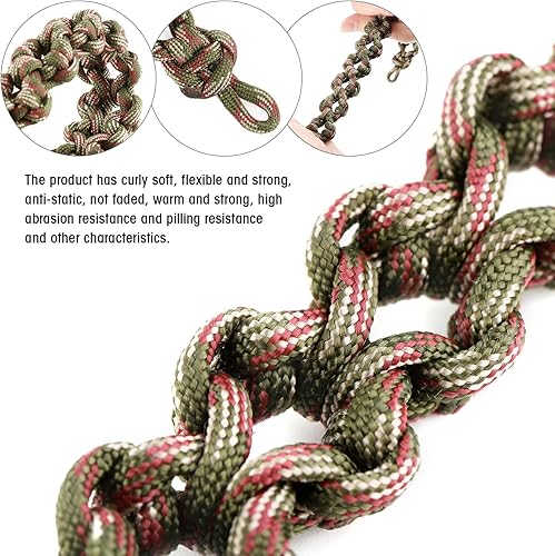 2 Pcs Reptile Vines for Climbing Bendable Jungle Vines Made of Handmade Umbrella Cord Weaving Rope Decor with 3 Suction Cup Accessories for Chameleon Crab Lizards Snakes Gecko Frog Hermit Crab