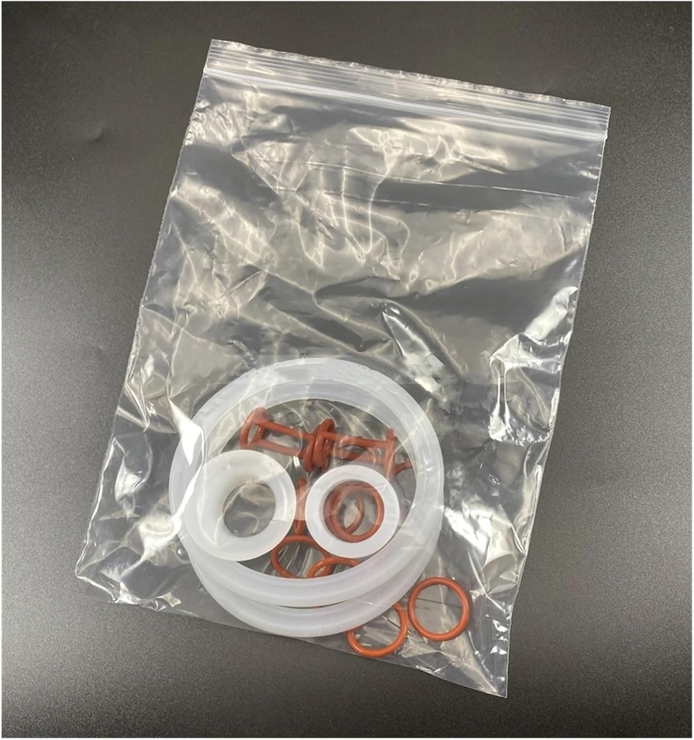 Kitchen Appliance Accessories 1 Set 18 Pcs Circle Gaskets Seal Rings Components Accessories Part,Compatible for ZM/MK Soft Ice Cream Machines Fitting