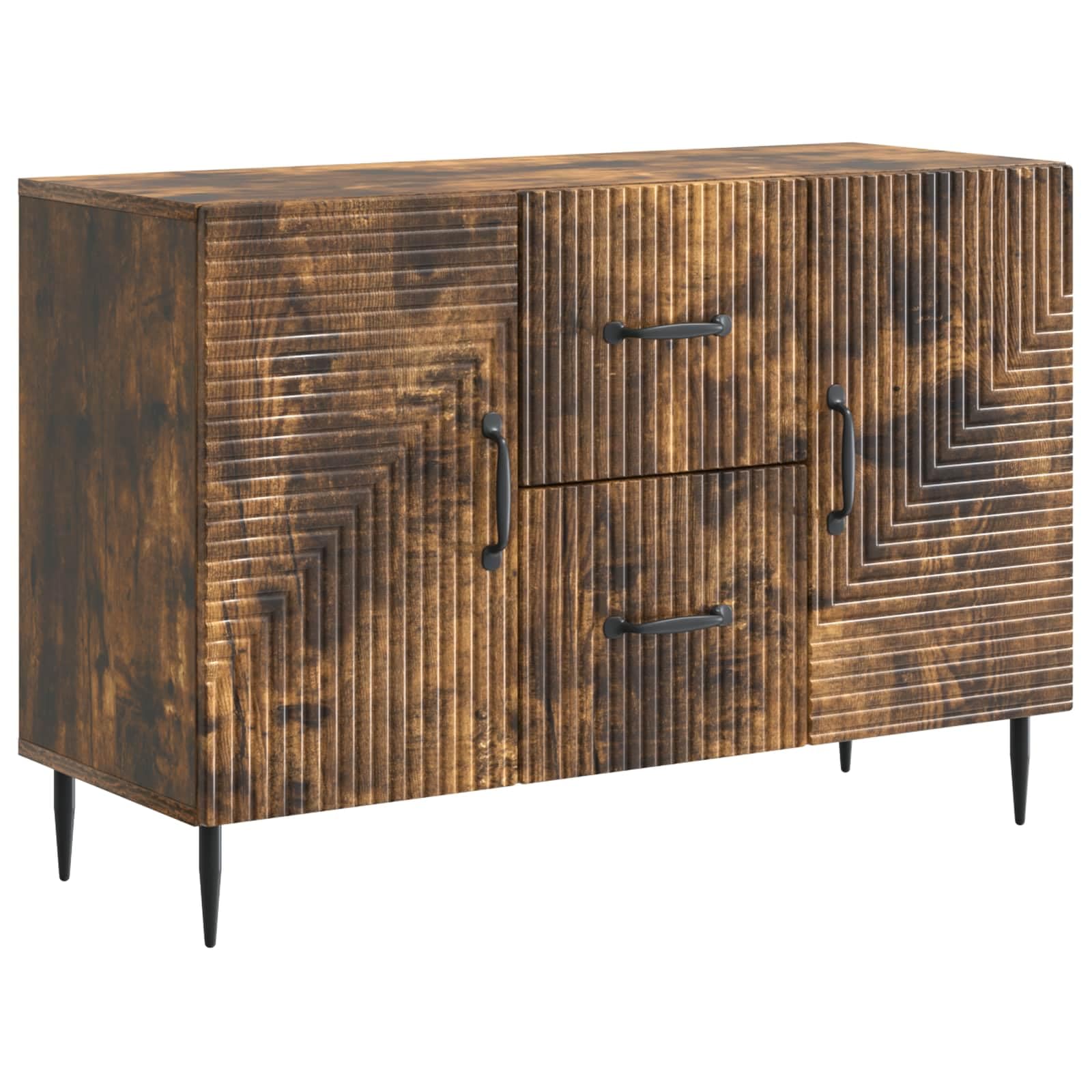 Cómoda vintage de madera para solucionar la falta de orden en tu salón