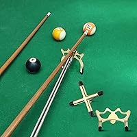 Vista 7 de Skylety Retractable Billiards Cue Snooker Pool Bridge Stick with 3 Pieces Removable Bridge Head, Snooker Set Billiards Pool Cue Accessory for Pool