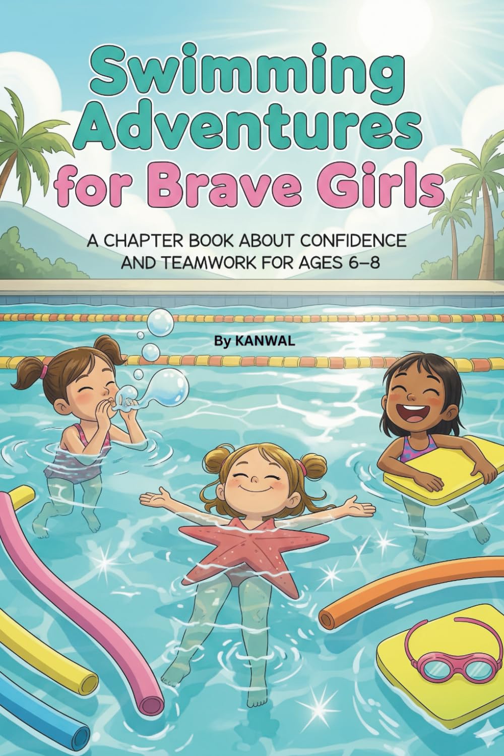 Swimming Adventures for Brave Girls: A chapter book about confidence and teamwork for ages 6–8